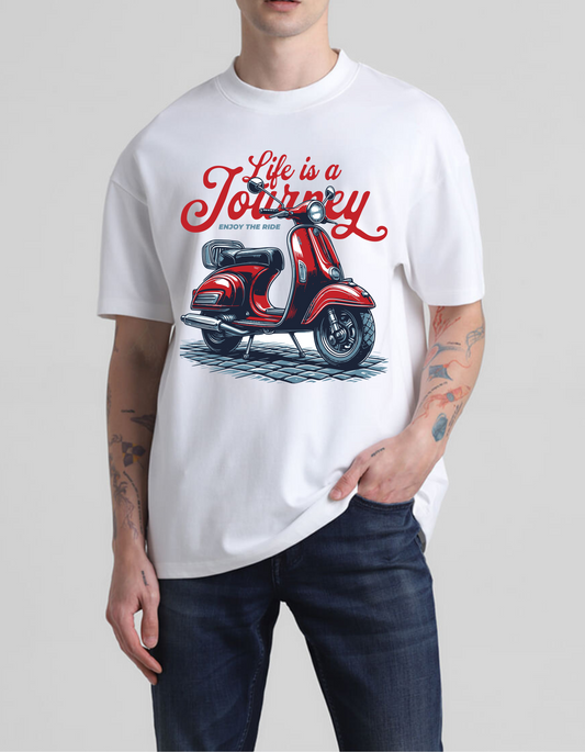 Life is a Journey Oversized T-shirt